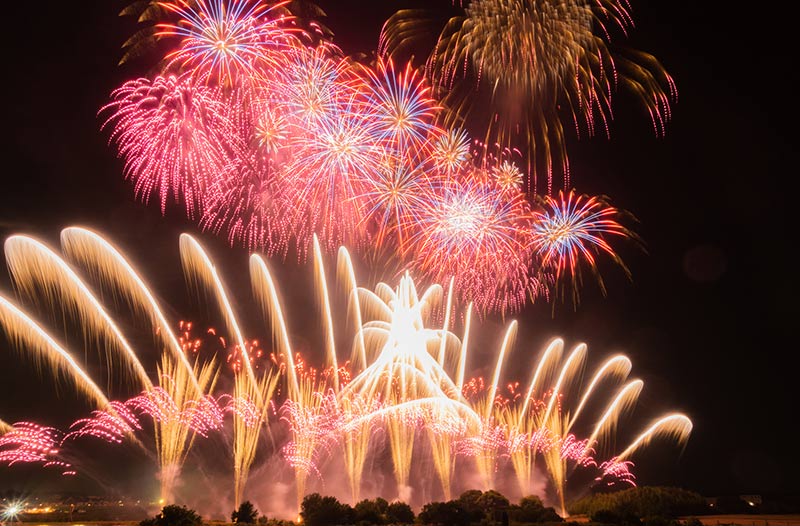 常総きぬ川花火大会